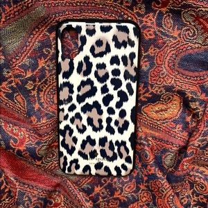 Kate Spade Leopard iPhone X, XS case